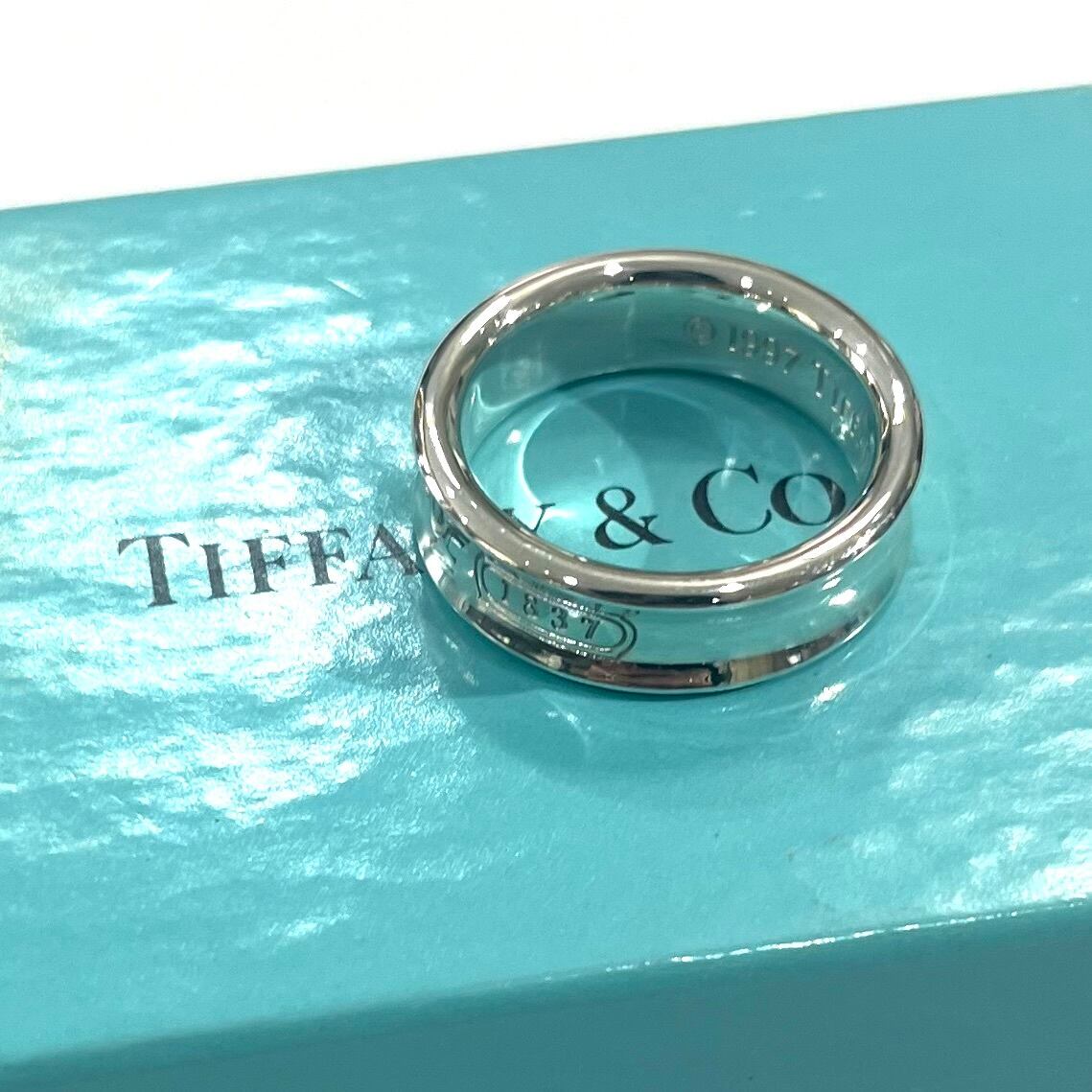 TIFFANY&CO】【18.5号】2861 T&CO ティファニー ナローシルバー925