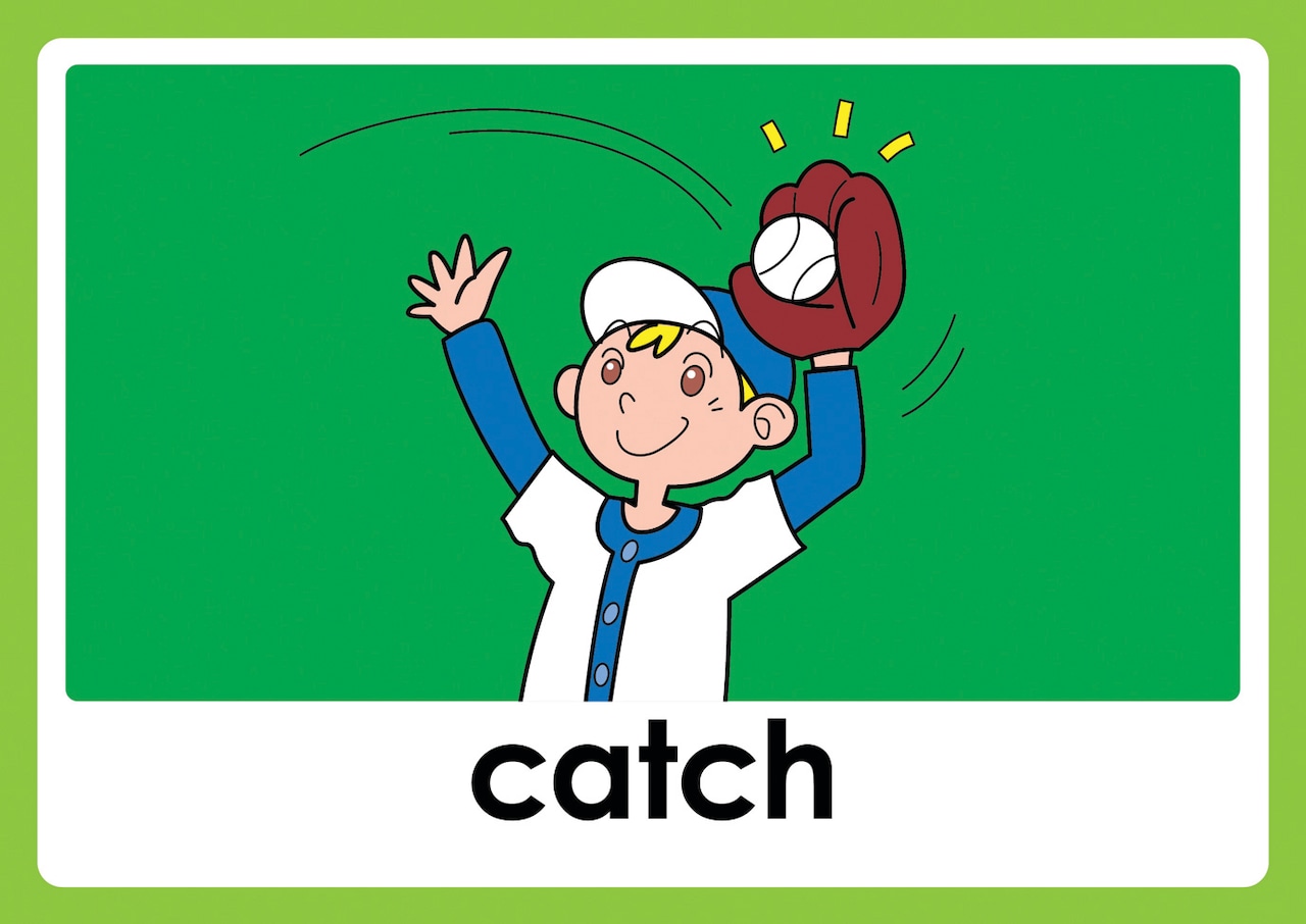 小学生のための英語動詞カード(音声ダウンロードあり)