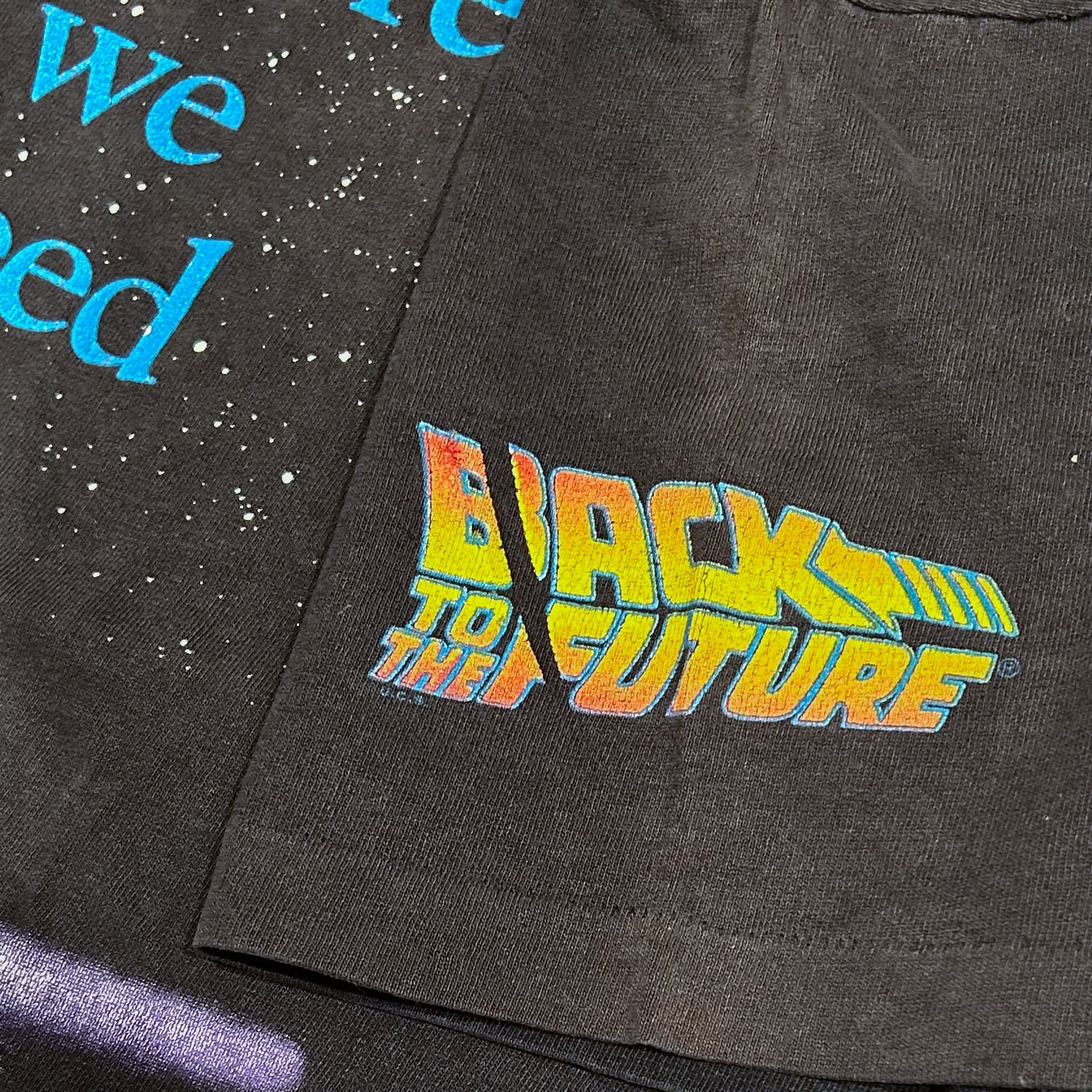 90's ”BACK TO THE FUTURE” Movie T-Shirt / 映画 バック