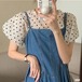 女性のためのヴィンテージハイウエストドレス,チューブ付きノースリーブドレス,2020年春夏コレクション,韓国スタイル,ddr9602 韓国系水着 セパレート水着 ワンピース水着 T240626154906_01