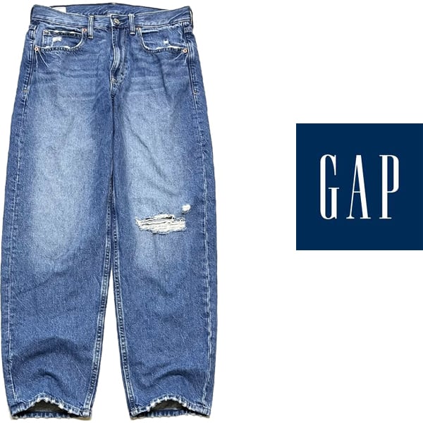 1点物◇ギャップGAPデニムパンツ樽バレルジーンズ古着27メンズ