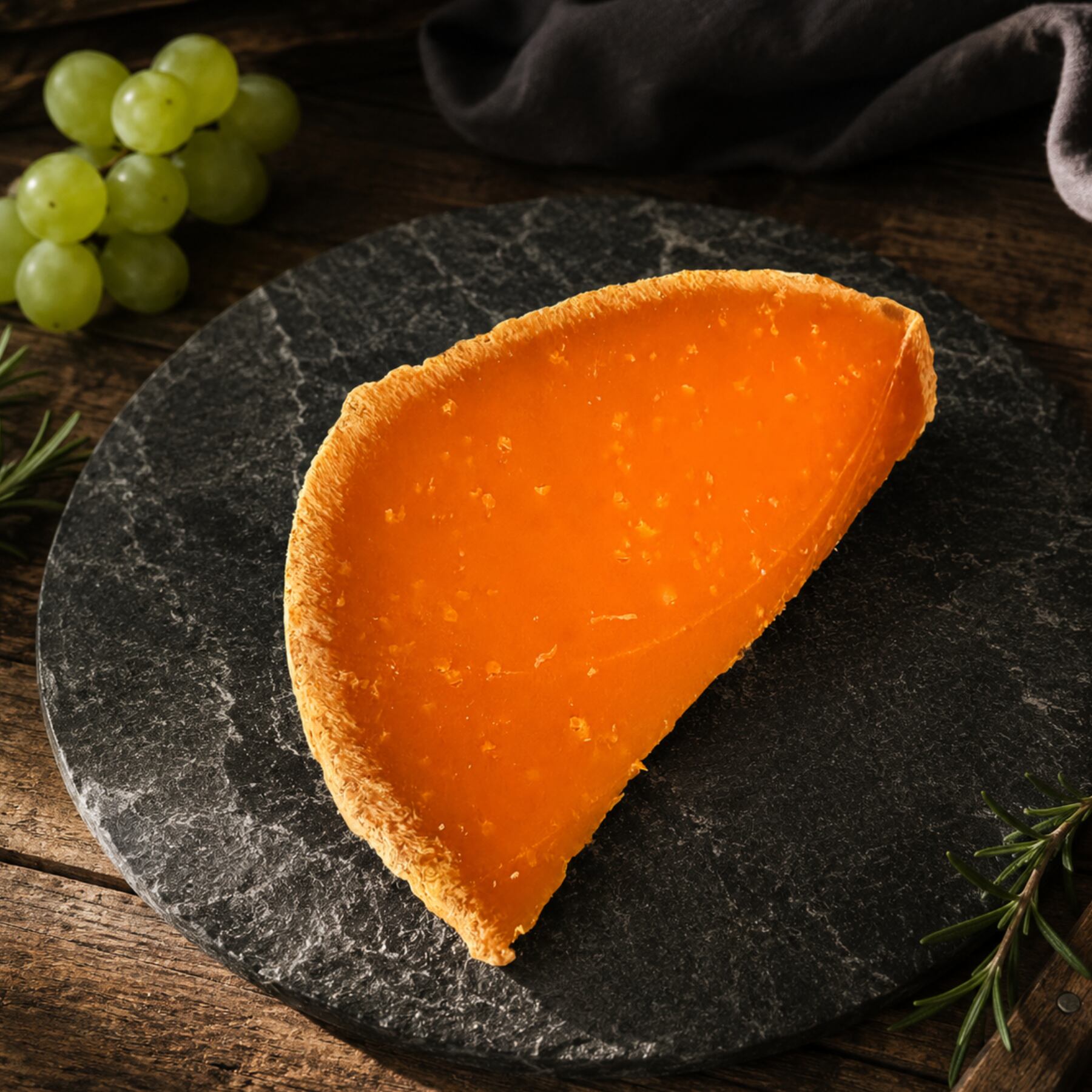 フランス産 ミモレット 22ヶ月 400g グラスフェッド チーズ|深いコクと香ばしさが広がる熟成タイプ|赤ワインと好相性のハードチーズ Mimolette 22M French Grassfed【Nature Kiosk】