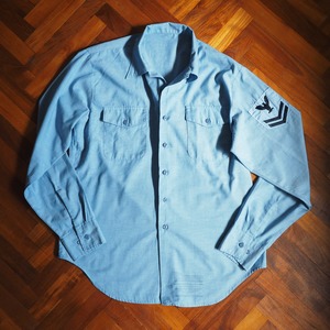 80s US Navy Chambray Shirts Type II