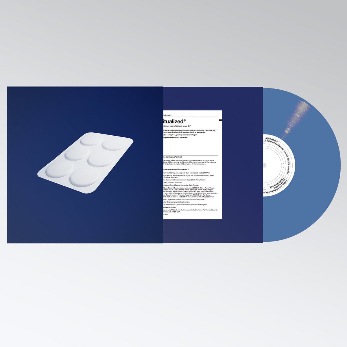 Spiritualized / Ladies And Gentlemen We Are Floating In Space（Ltd Neptune Blue 2LP）