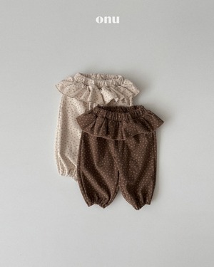 ONU［取寄］snow flake pants 26winter