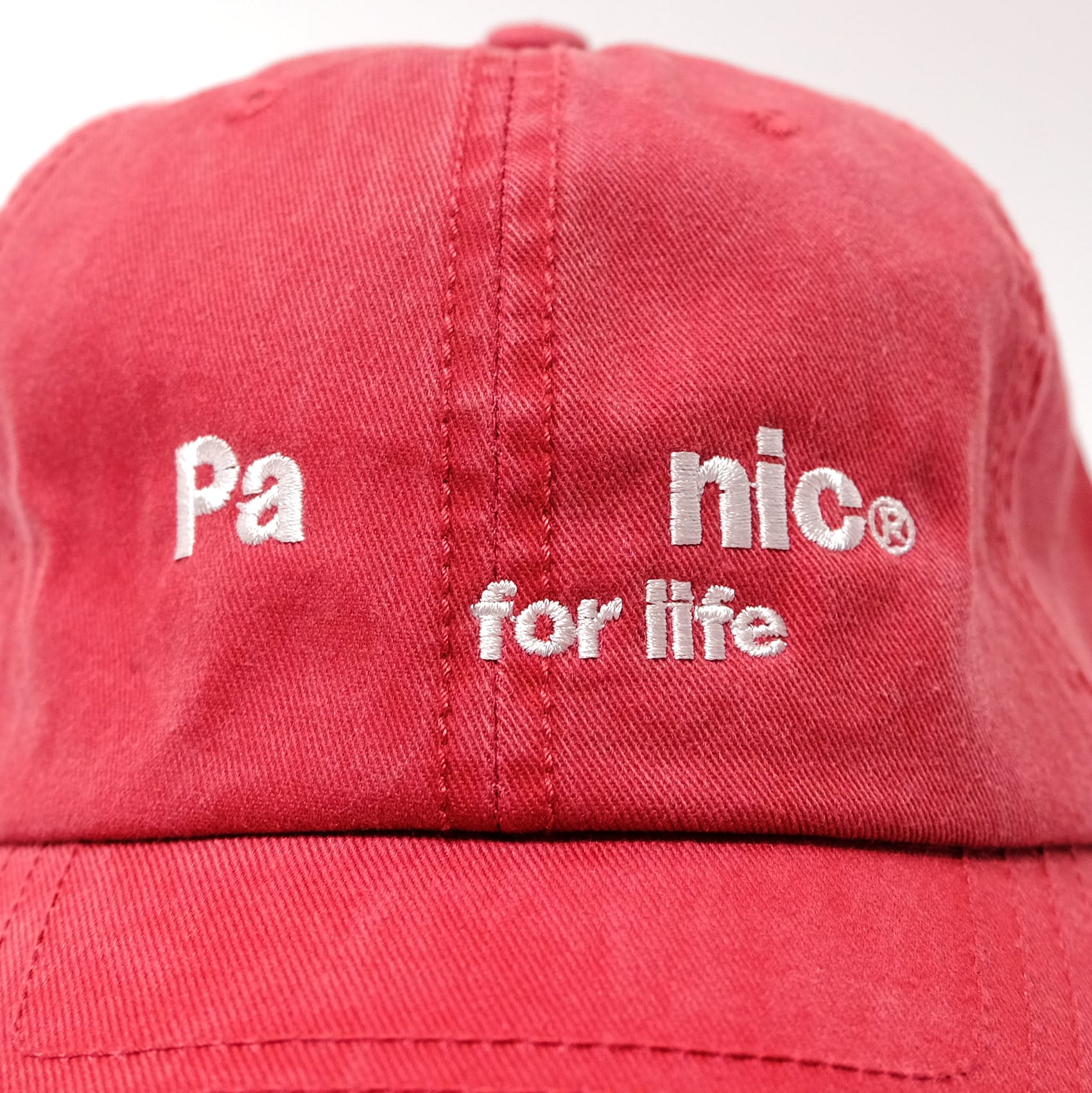 Panic® for life Pigment Dyed Heavy Cotton Twill cap【ピグメント