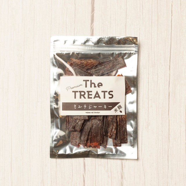 The TREATS 米麹入り 鹿ミンチジャーキー【25g】