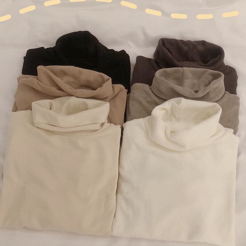 シャツ スプリングオータムカラーTシャツ スタイル薄手トップス ロング 春物 秋物 試着室29596702964