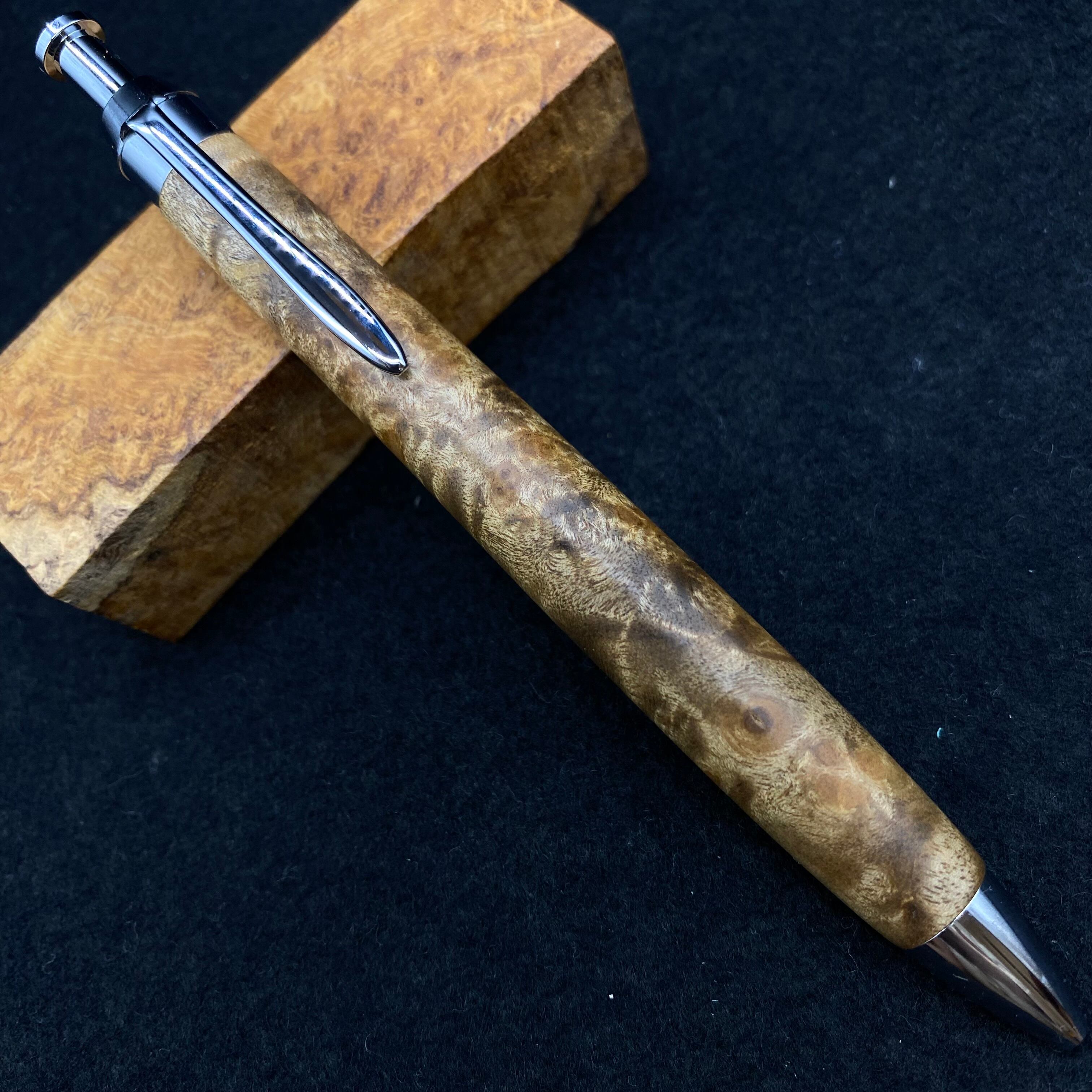 ENFP 富士瘤Craft 花梨紅白 シャーペン 検索用→ 野原工芸 富士瘤Craft花梨瘤紅白 （木軸シャーペン こぶた工房 富士瘤