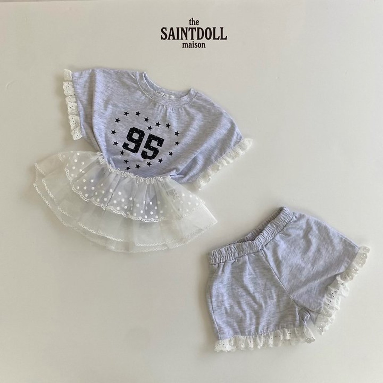 [SAINTDOLL] Lace Set-up / [세인트돌] 레이스상하세트
