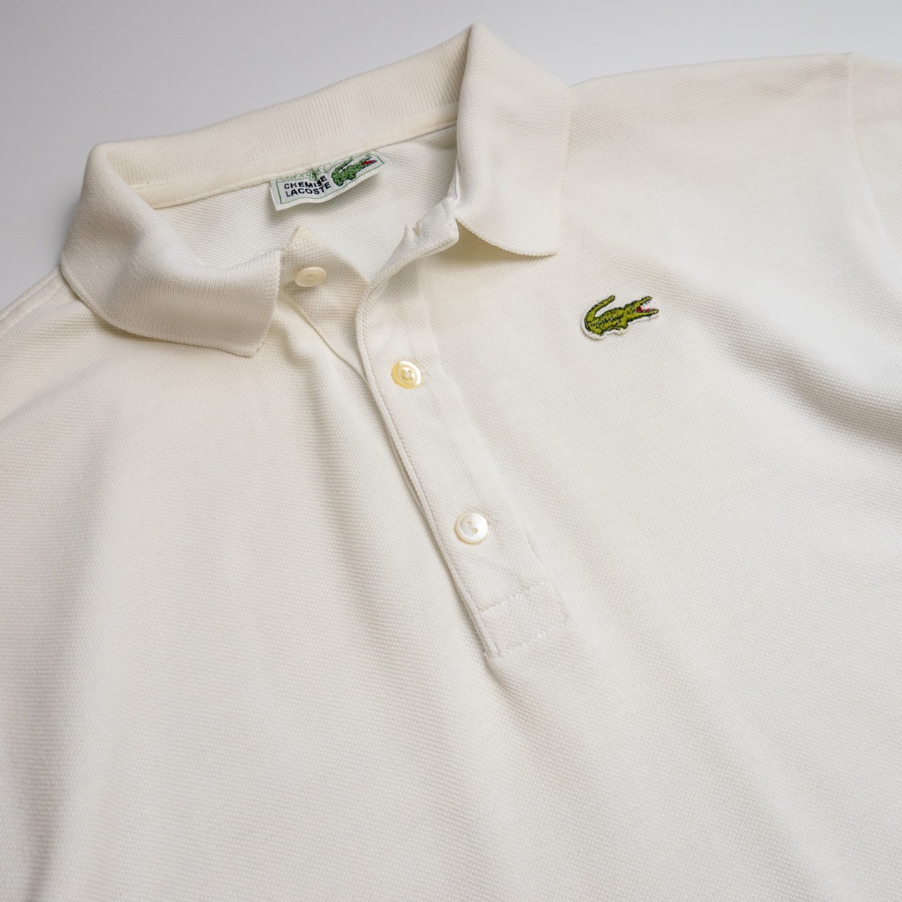 1980’s French lacolste polo shirt