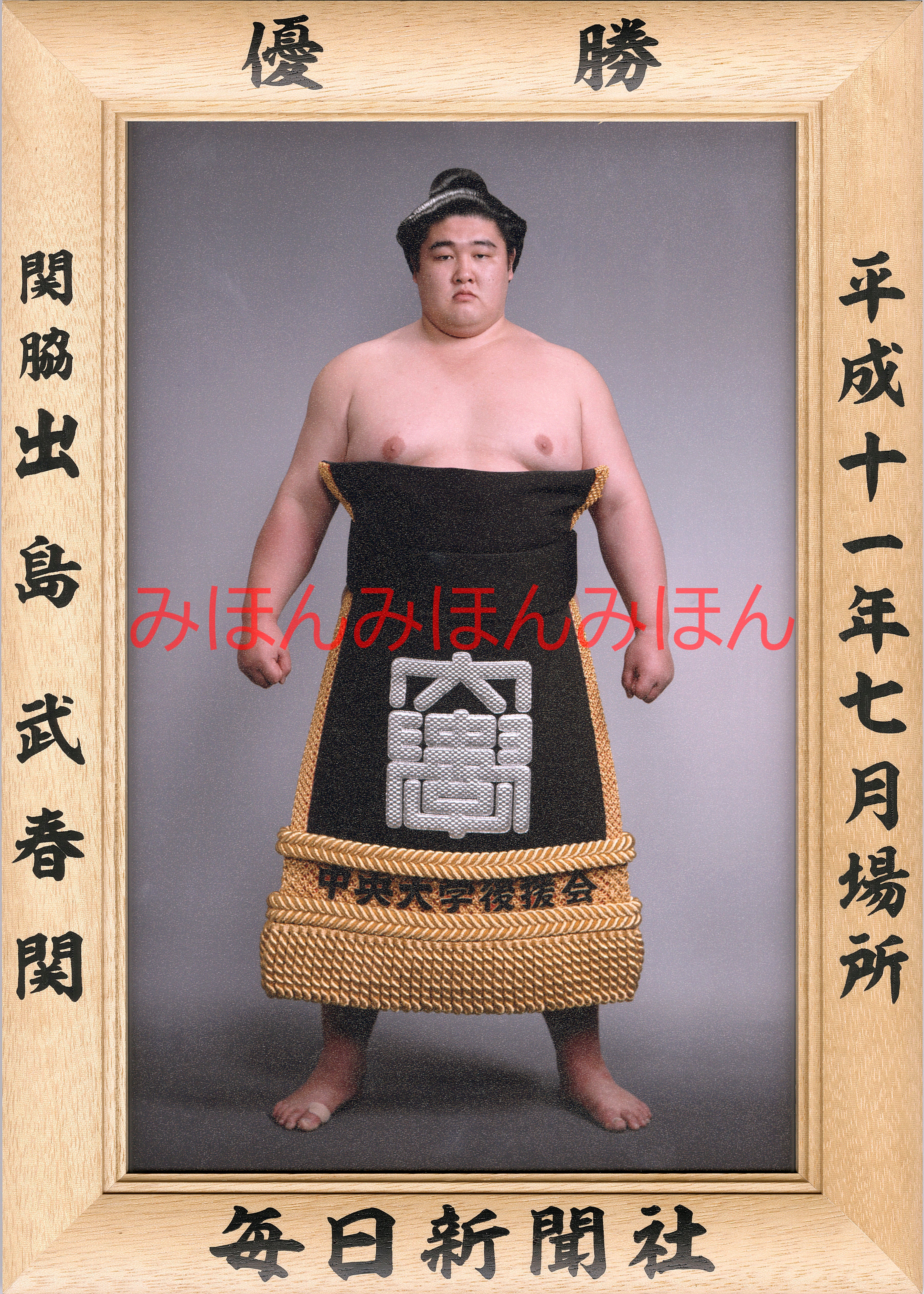 相撲 出島 反物 未使用品】大相撲 武蔵川部屋 浴衣地反物 3点