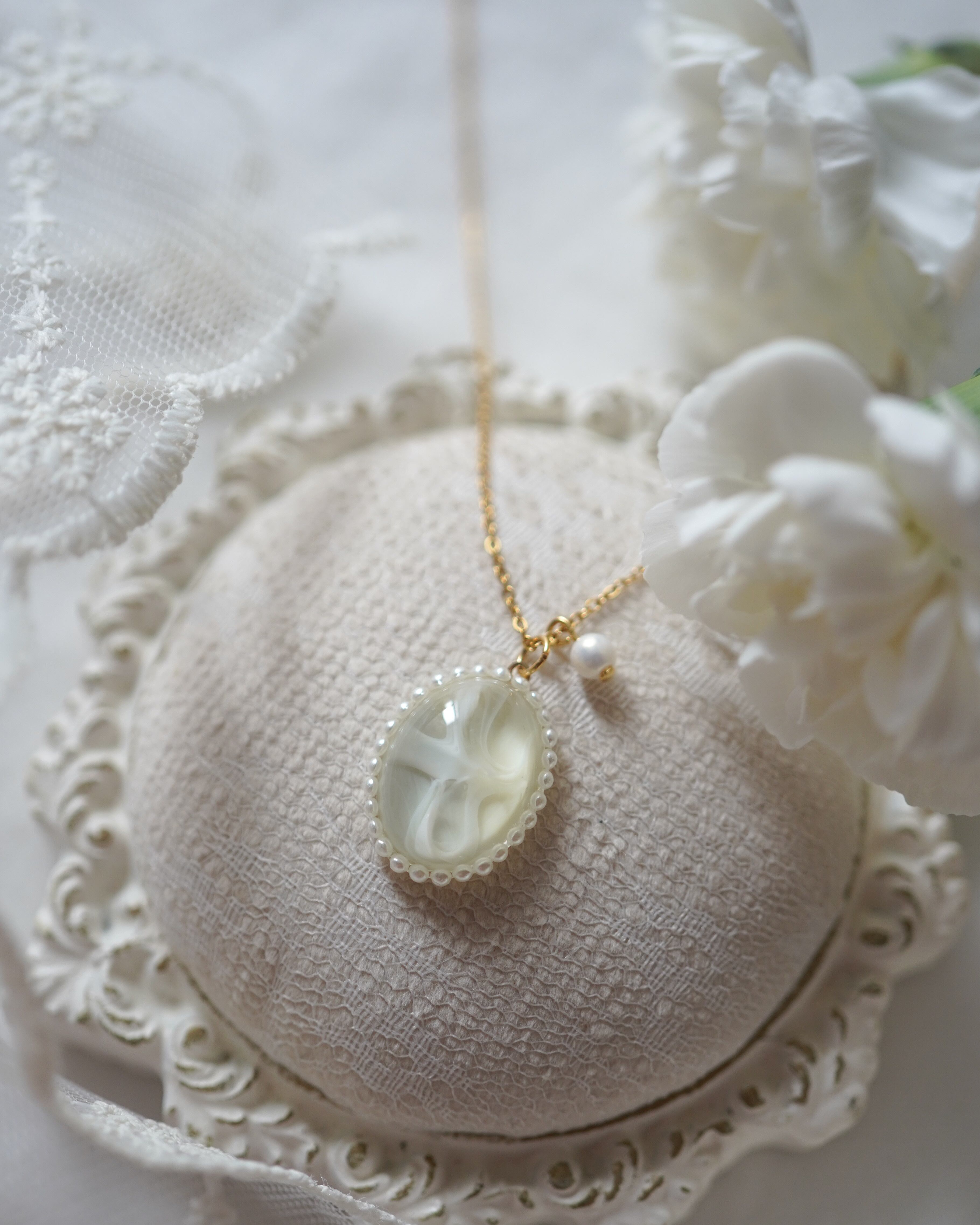 『 メロンパフェ 』ネックレス