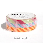 mt slim マスキングテープ「twist cord B」