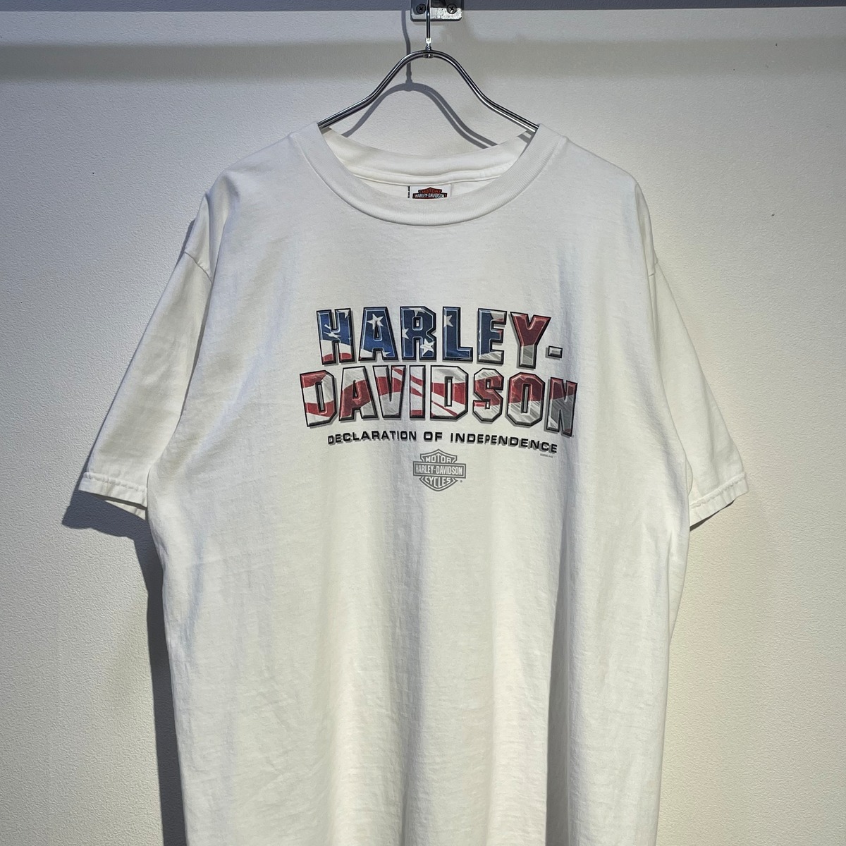 HARLEY-DAVIDSON used s/s tee SIZE:XL Y2 | one day store