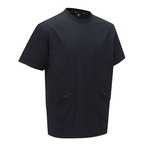 MEN WOOVEN MIX CREW NECK