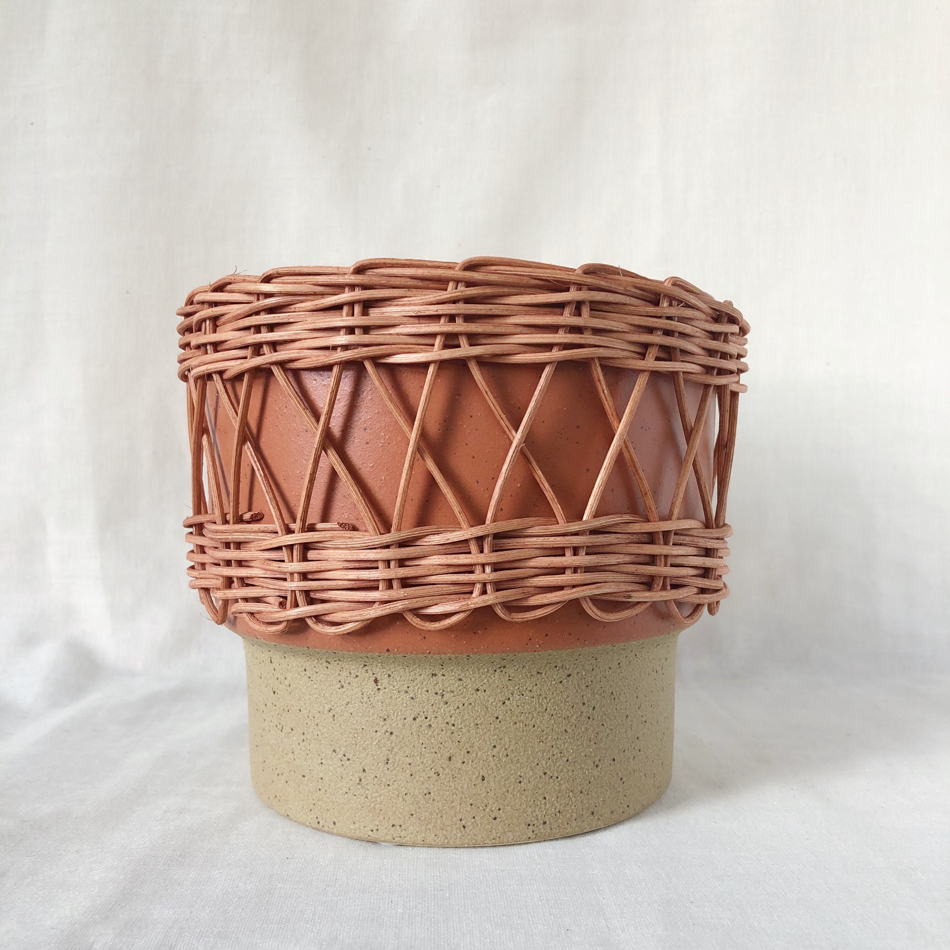 ラタン 鉢カバー Terracotta Thorn