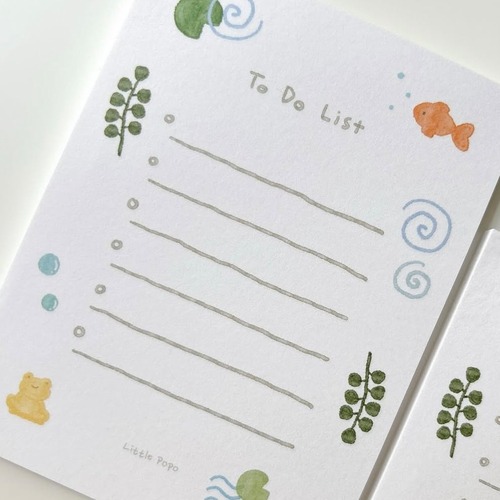 little popo 〔 新作メモ 3種類〕