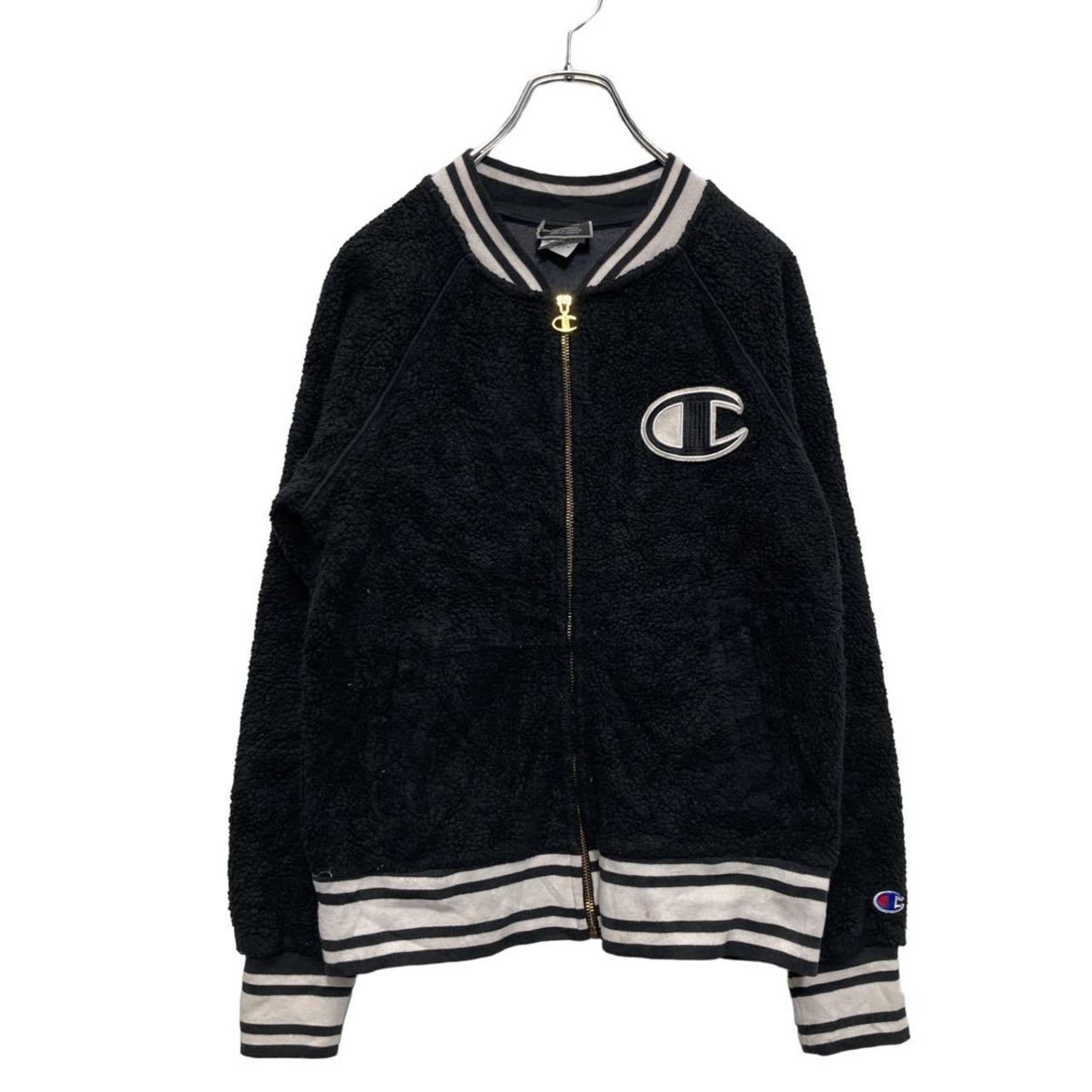 Champion ボアスタジャン Sサイズ チャンピオン レディース ジップ 
