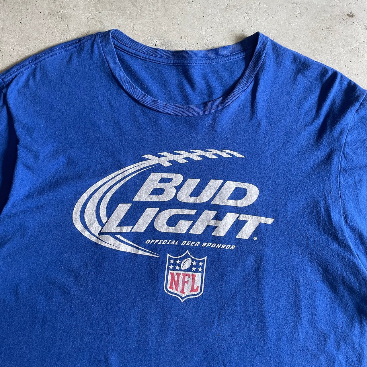 BUD LIGHT NFL バドライトビール 企業ロゴ プリントTシャツ メンズXL 