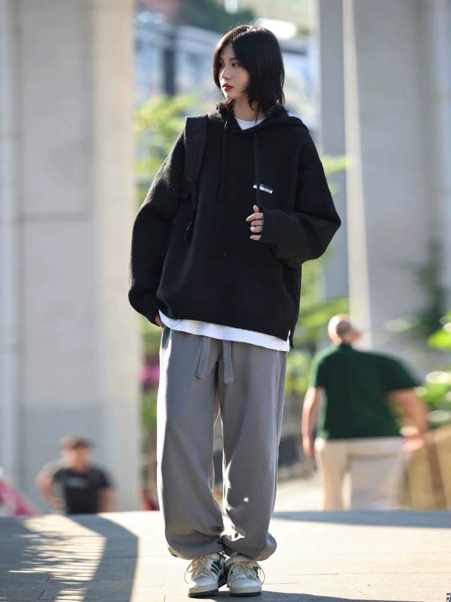 レトロルーズワイドドレープパンツ / Retro Loose Wide Drape Pants