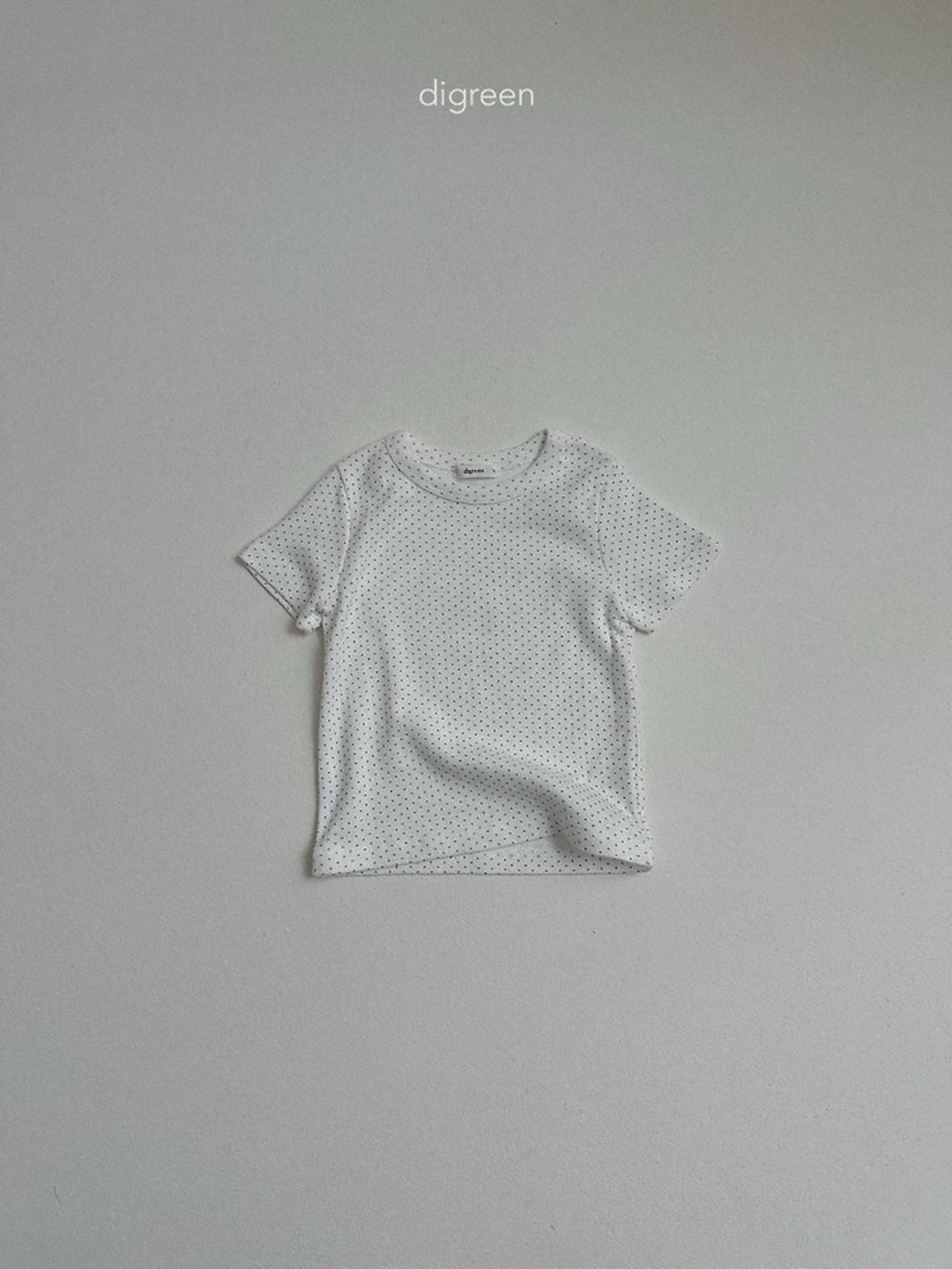 韓国子供服 / Digreen / 26Autumn / emily dot tee / 半袖Tシャツ *S~XXL*