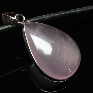 ミルキークォーツ ペンダント ピンク [M便 1/20] 112-3596