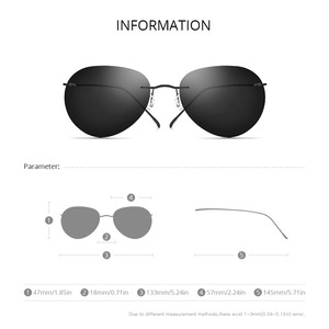 Titanium Rimless Sunglasses  -tear drop- / チタン リムレス サングラス -ティアドロップ-
