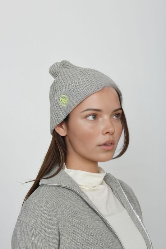 KNIT CAP GRAY | lolo