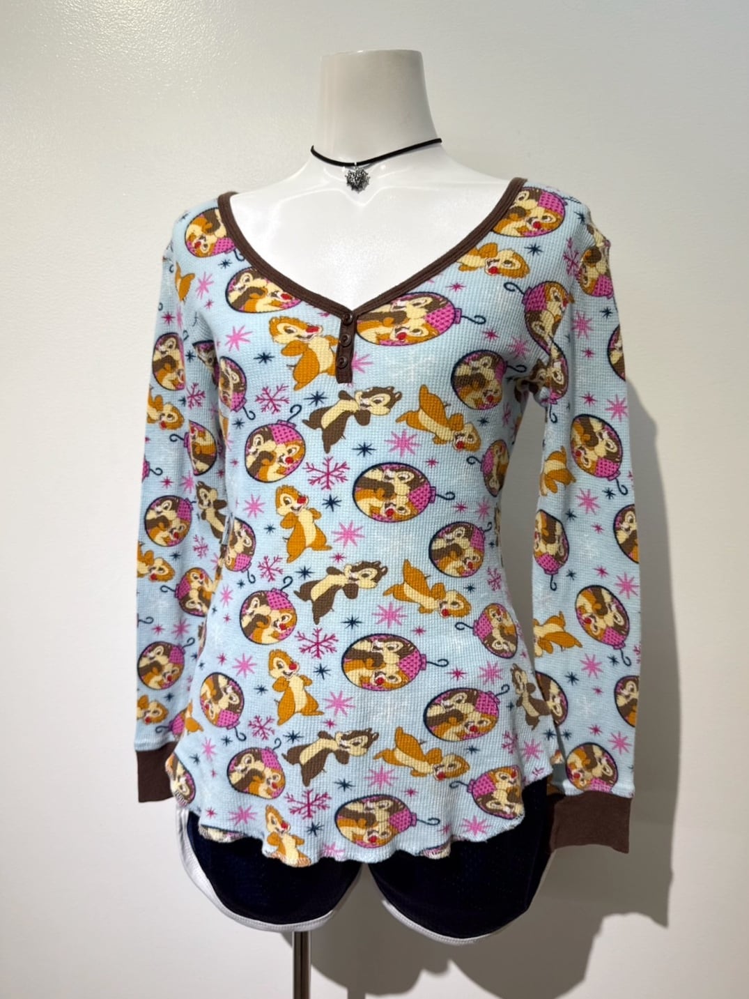 Chip and Dale thermal tops