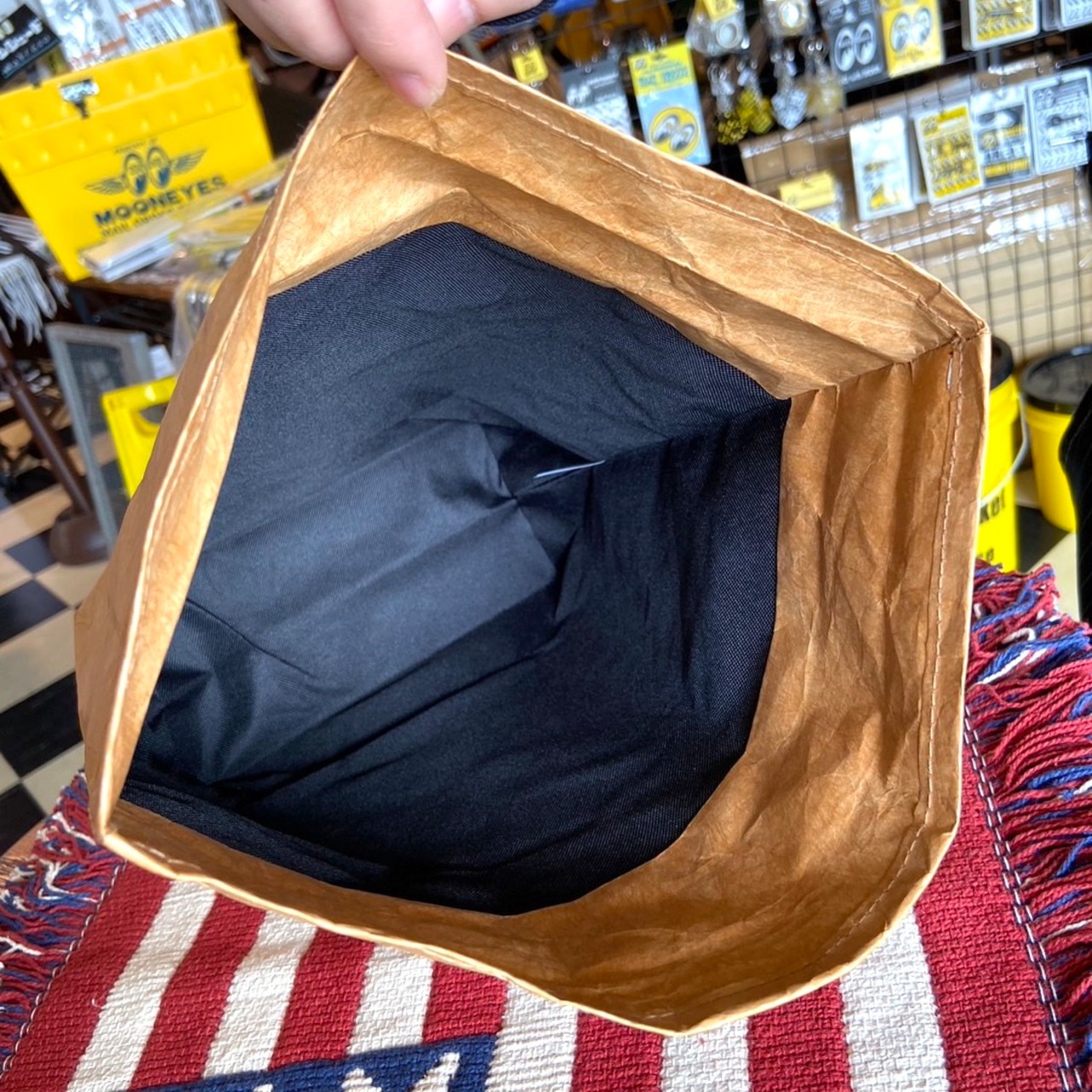 【ProudWorks】丈夫なタイベック製！オリジナルクラフトランチバック　ROUTE 66