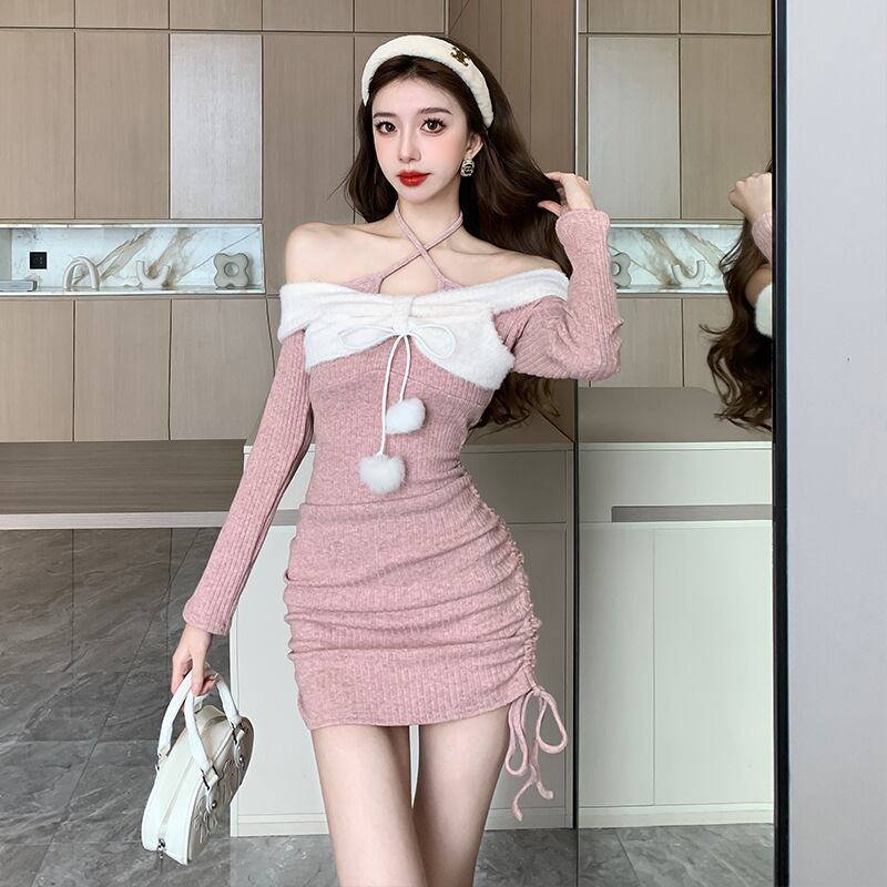 【dress】ドッキングワンピース M20233