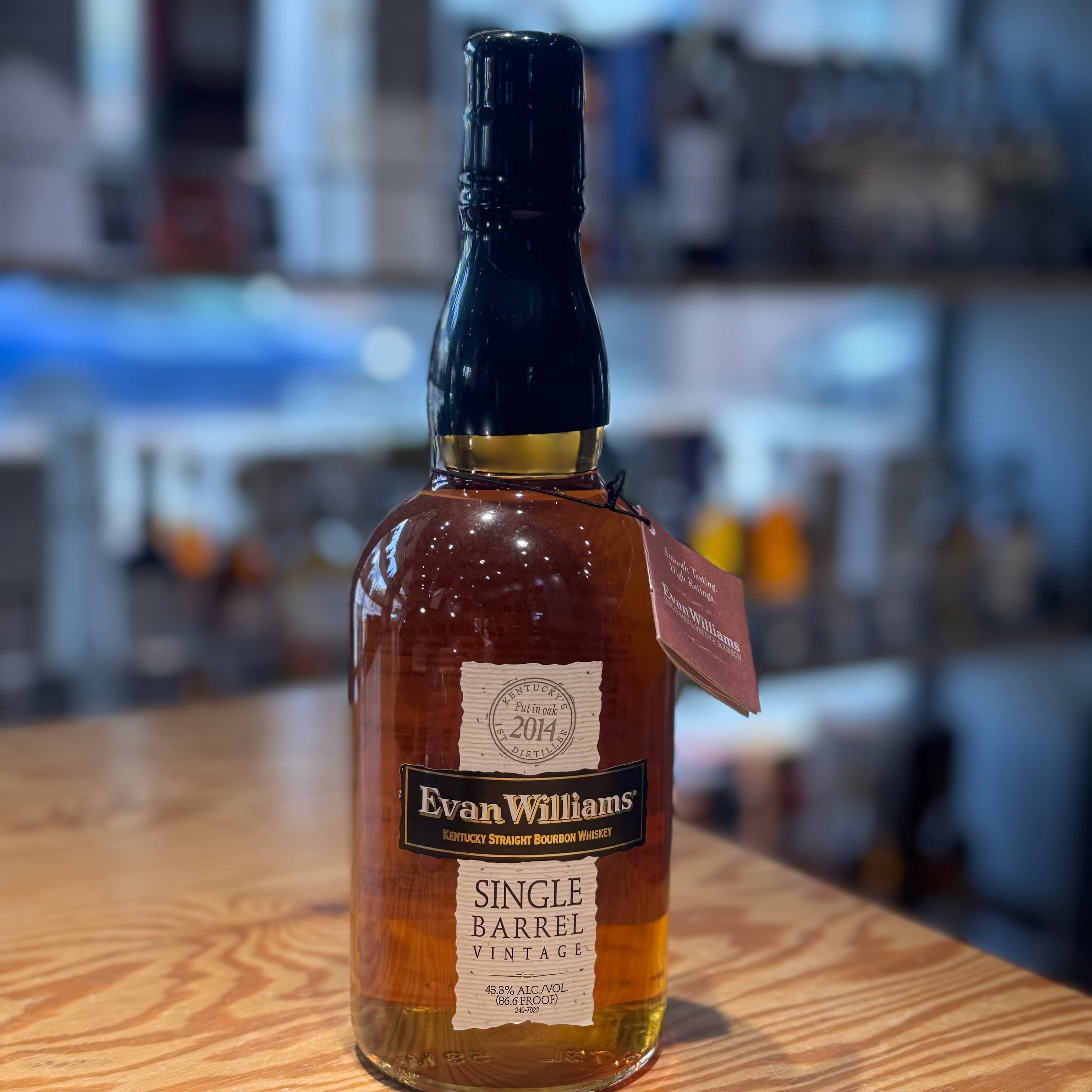 エヴァンウィリアムス】シングルバレル 43.3度 750ml | かわにし酒販