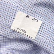 90s Burberrys' REGD バーバリー チェック 長袖 ワイシャツ ドレスシャツ 39-78/ブルー ホワイト メンズ ビンテージ