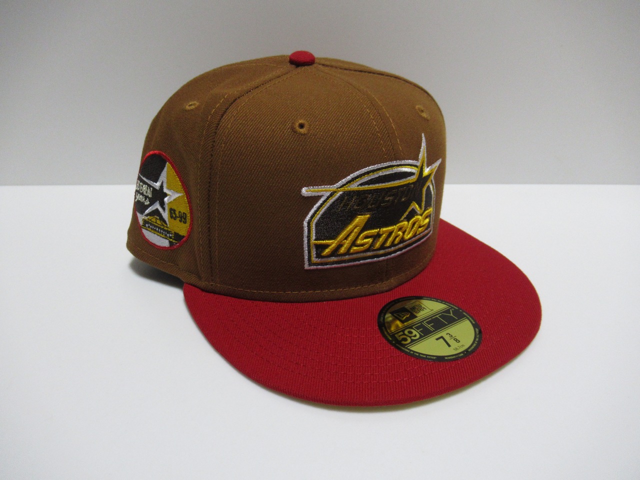 NEW ERA 59fifty Houston Astros 　ヒューストン・アストロズ　Brown×Red