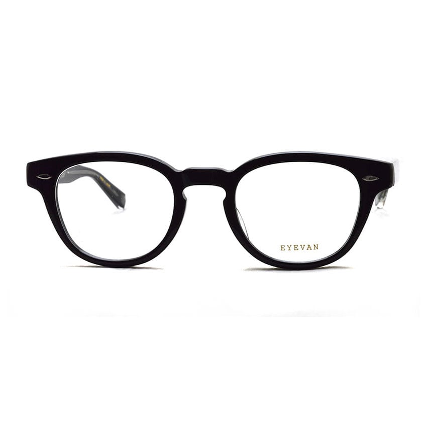 ぺろすけ　EYEVAN アイヴァン　WEBB PBK ピアノブラック　47 EYEVAN WEBB PBK ピアノブラック 47(PBK ピアノブラック 47): メガネ
