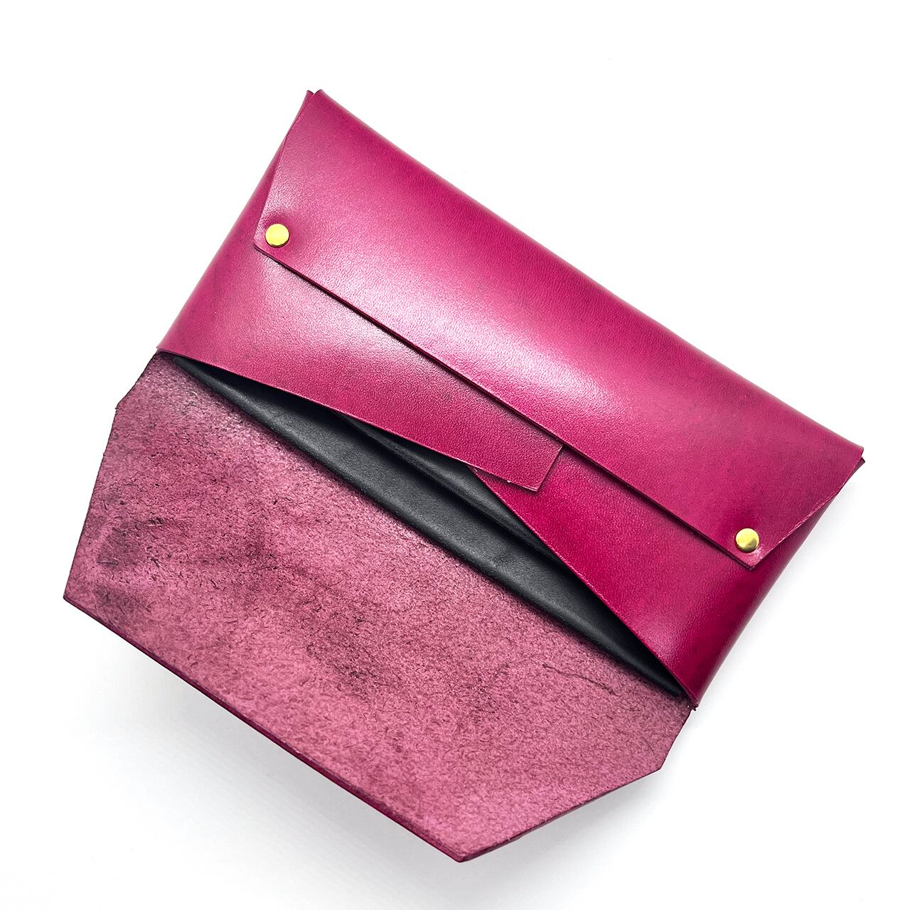 メーカー純正品[充電不要 1年保証] ラクリエ、ロングウォレット