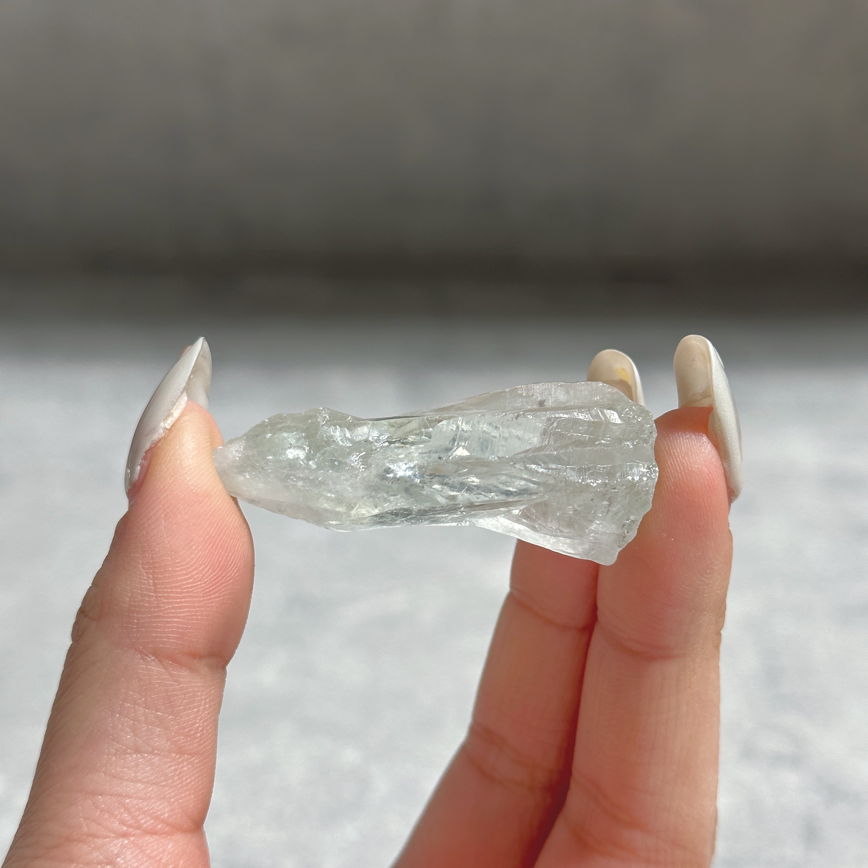 プラジオライト（グリーンアメジスト） 原石03◇ Prasiolite