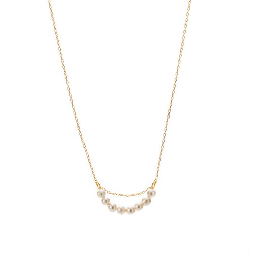 Petit Pearl Arch Necklace