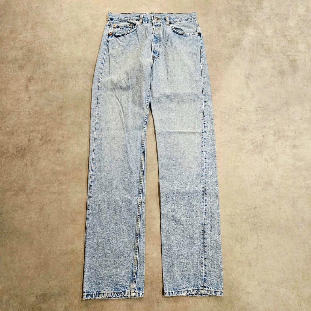 リーバイス501 W33 エルパソ 青 USA製 80s ハチマル 17464