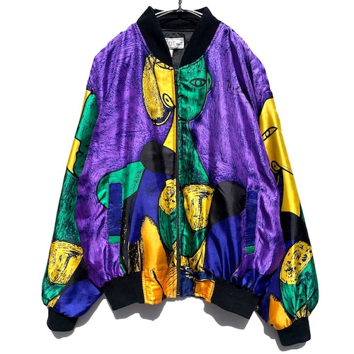[GDT TOO] Vintage Cubism Art Picasso Jacket [1990s-] Vintage Picasso Jacket