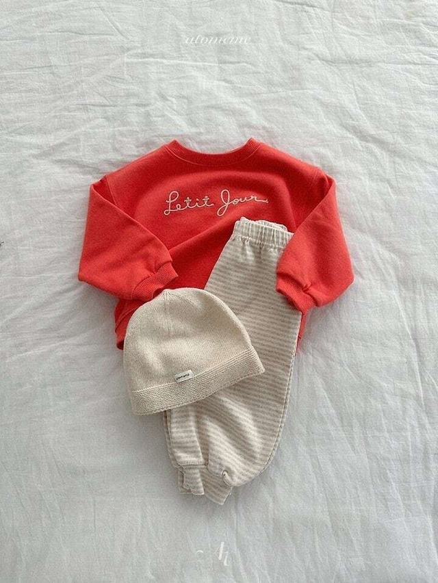 予約⌇atomeme / Bunny stripe pants