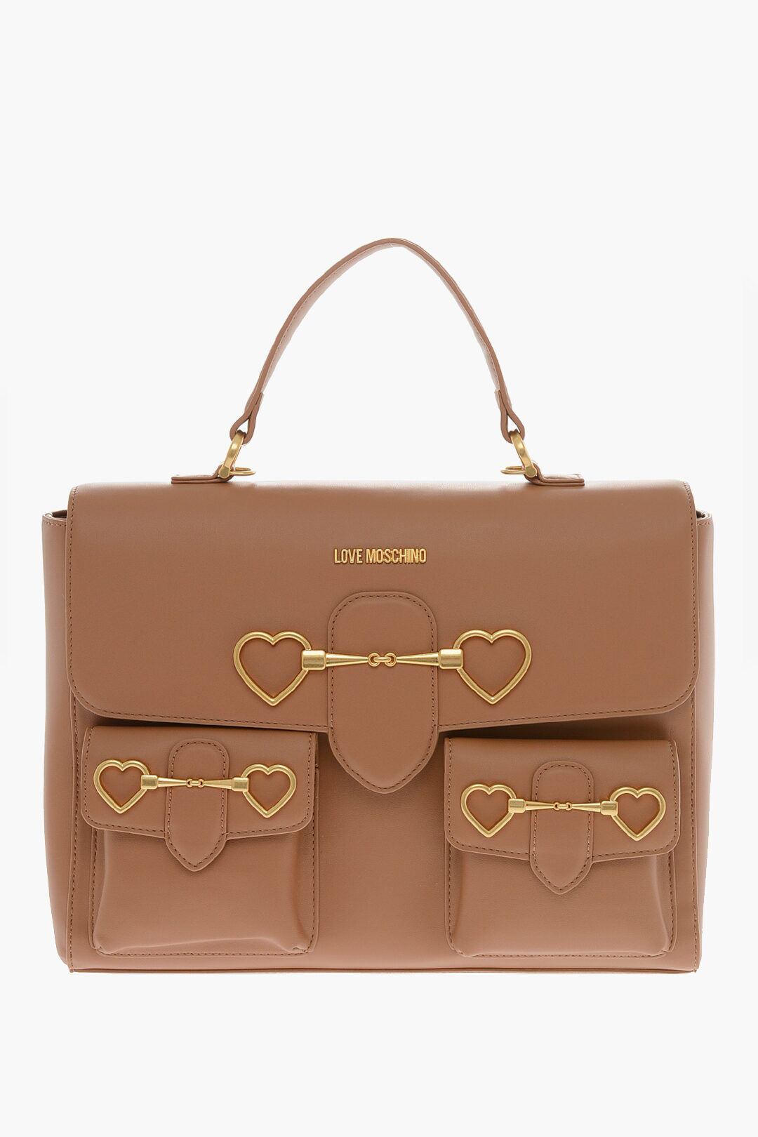 MOSCHINO モスキーノ ハンドバッグ エコレザー