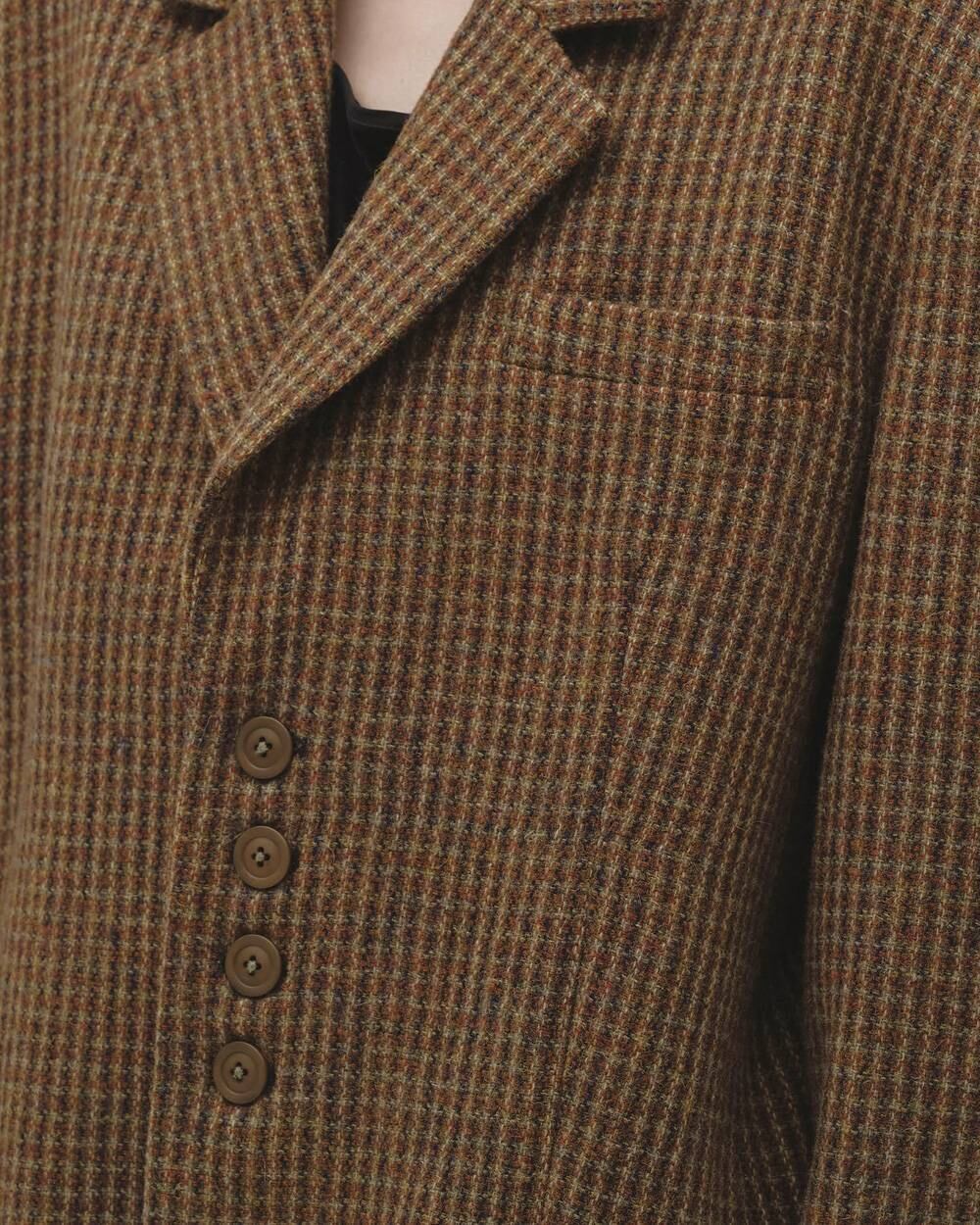 TODAYFUL(トゥデイフル) Wool100% Check Jacket | サウスオレンジ