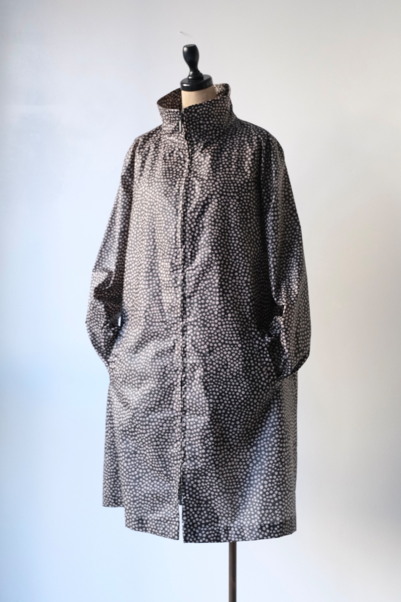 Marimekko hand drawn dots rain coat