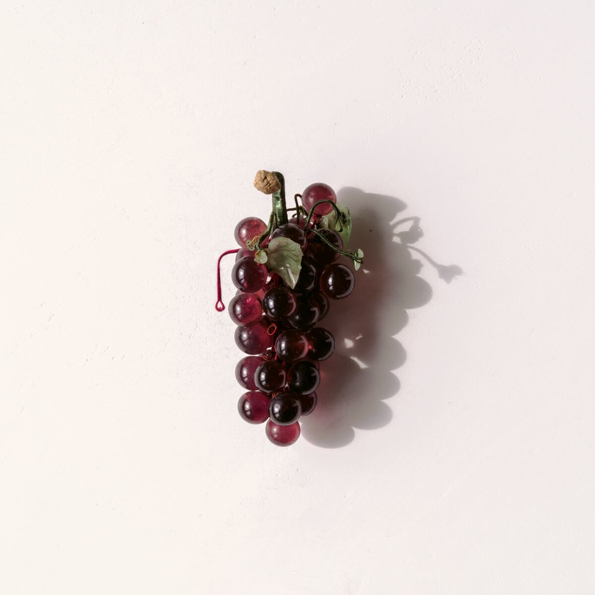 Fresh Burgundy Grapes