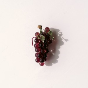 Fresh Burgundy Grapes