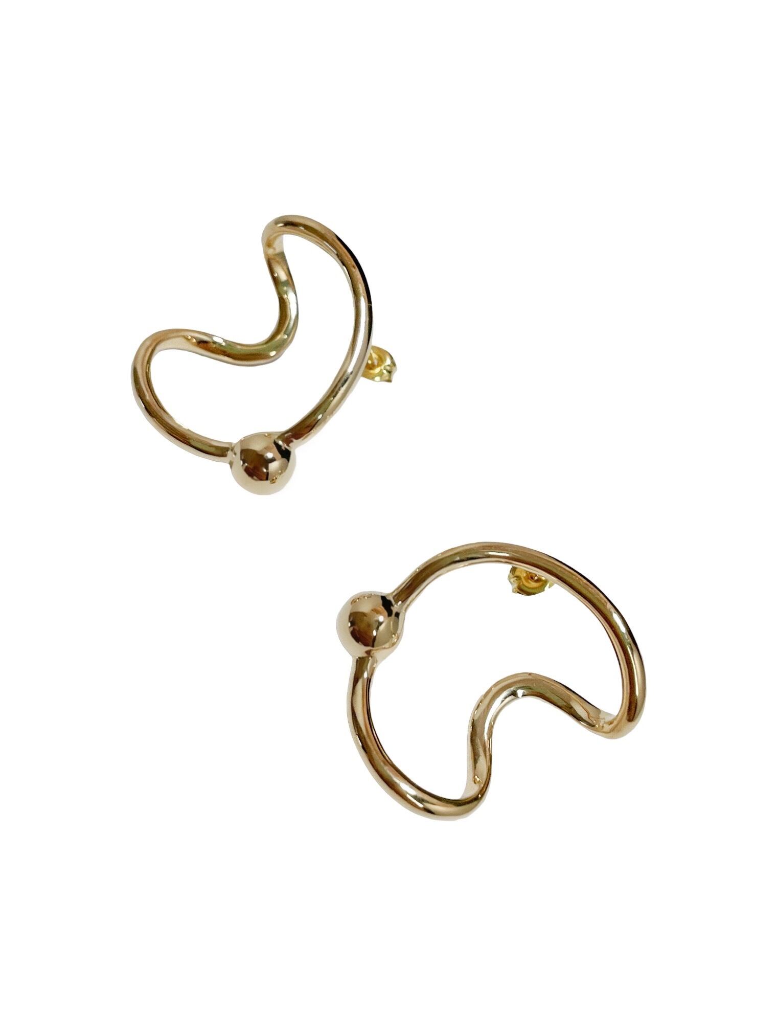 023 (embrace earrings) ※PAIR silver925 earring | nolud「ノル 