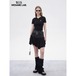 【REQUEST】Waistband Denim Spliced A-line Skirt