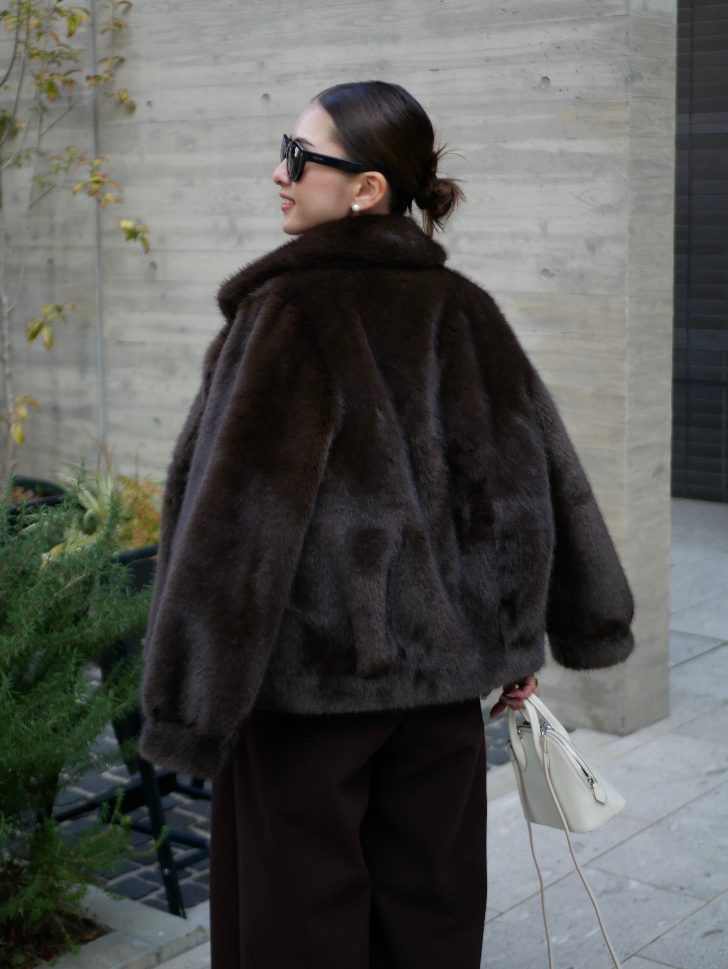 BeBeoD Elegant tailored fur coat １月処分 Elegant tailored fur coat | BéBéoD